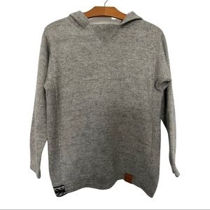 Handknit Alpaca Unisex Sweater Size: Small